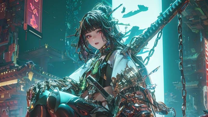 samuraianimegirlkatanascifi4kwallpaperuhdpapercom2213a.jpg (3840x2160)